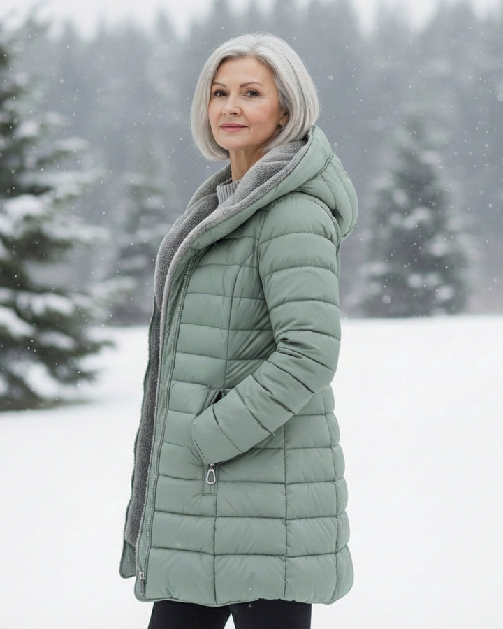 Marguerite™ — Veste matelassée chaude confortable élégante