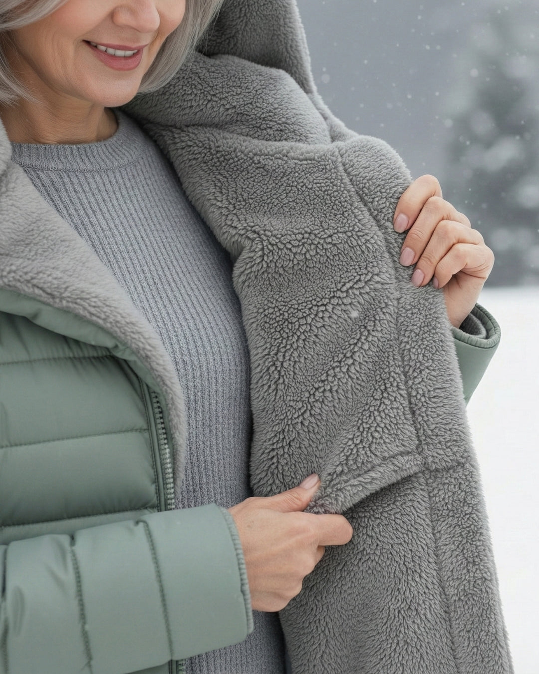 Marguerite™ — Veste matelassée chaude confortable élégante