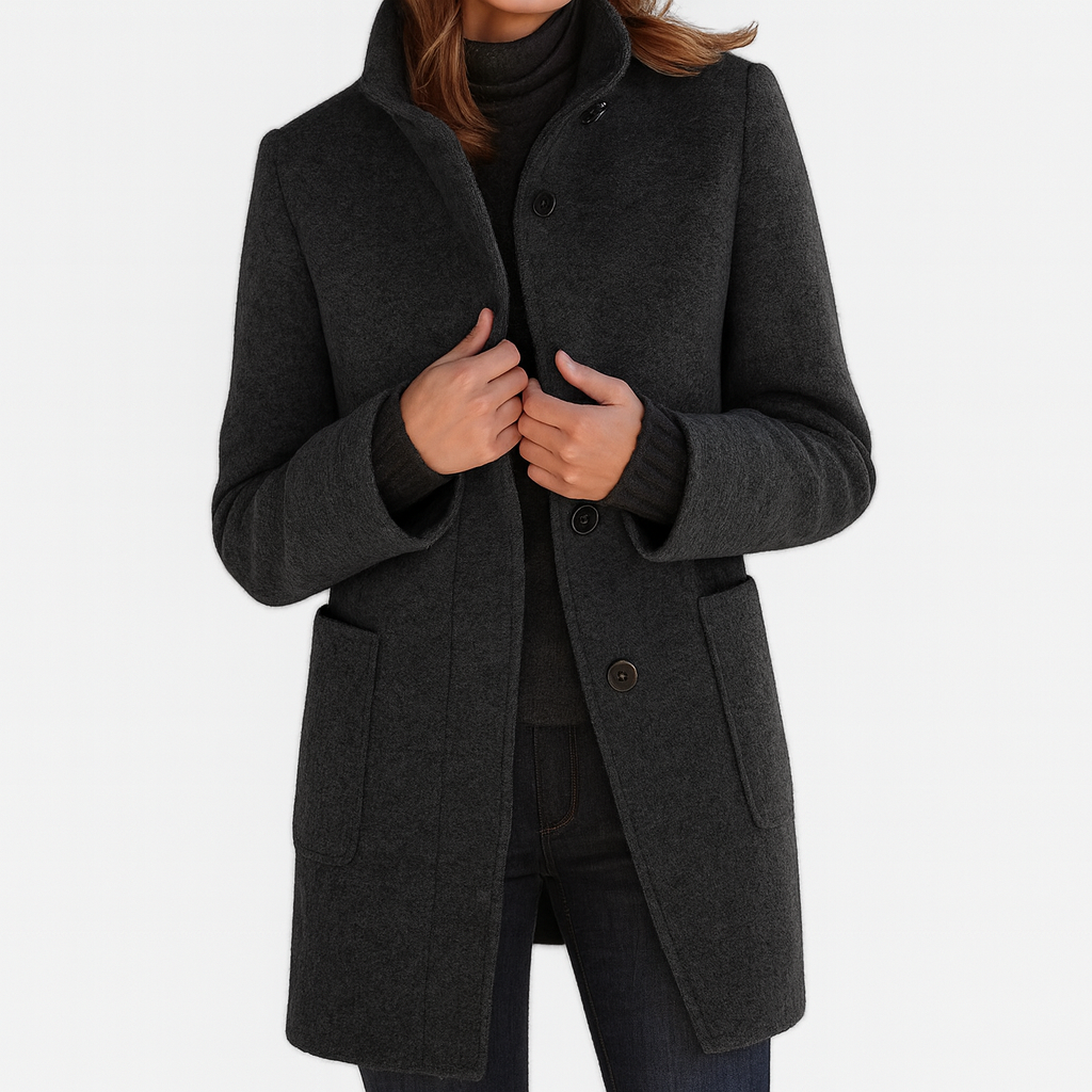 Lidiane™ | La veste à col haut élégante et réconfortante