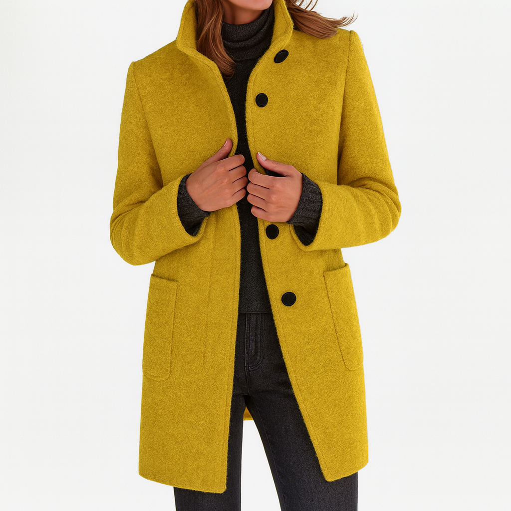 Lidiane™ | La veste à col haut élégante et réconfortante