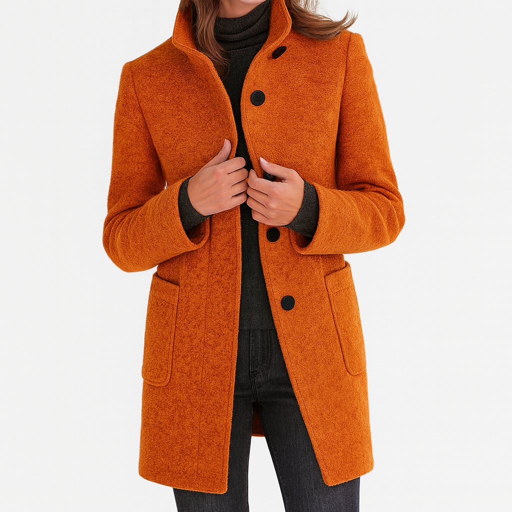 Lidiane™ | La veste à col haut élégante et réconfortante